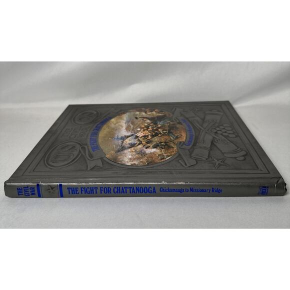 Vtg 1987 The Civil War Fight For Chattanooga Chickamauga Ridge Time-Life Book - Picture 4 of 6